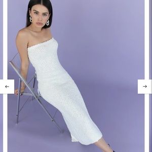 TROIS the label NWT Chloe Dress in Bone